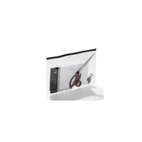 Zip bag DURABLE Zip A4 black 5/pc