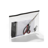 Zip bag DURABLE Zip A4 black 5/pc