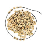 Wooden beads letters 300/pack