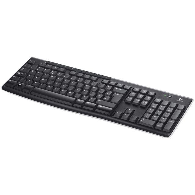 Keyboard LOGITECH K270 wireless black