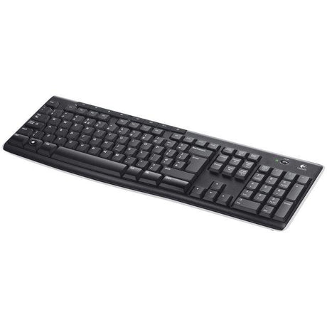 Keyboard LOGITECH K270 wireless black