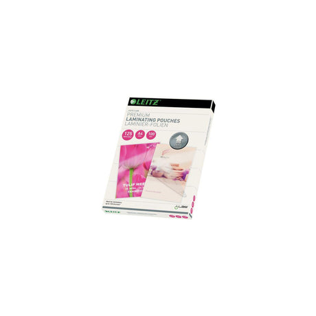 Laminate LEITZ UDT A4 125mic clear 100/pack