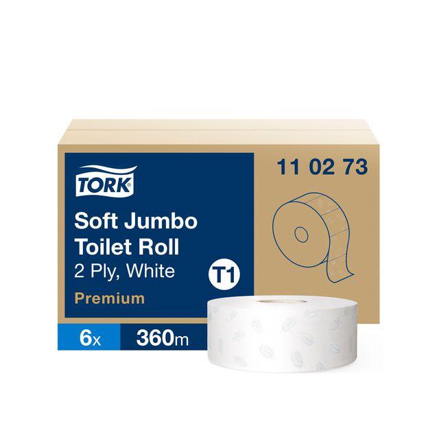 Toilet paper TORK Pre T1 2-ply 360m