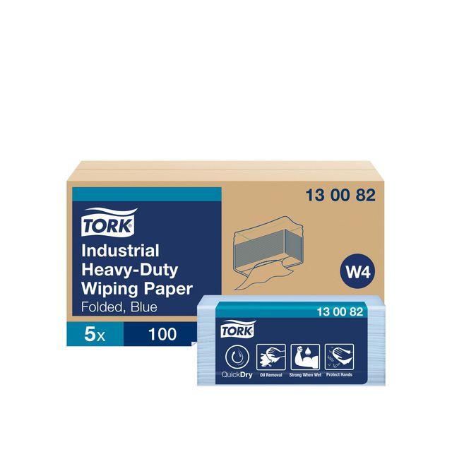 Industrial dryer TORK Adv W4 Kraf.blue 100/pack