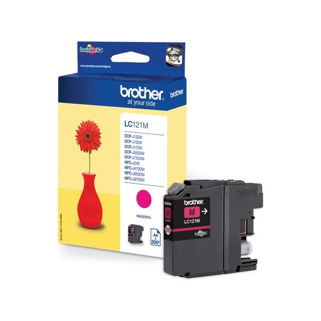 Ink cartridge BROTHER LC121M magenta