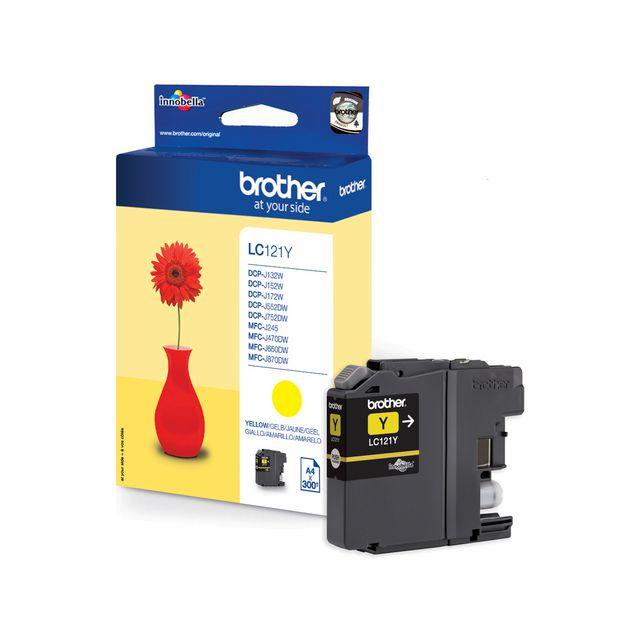 Ink cartridge BROTHER LC121Y yellow