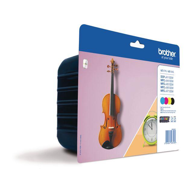 Ink cartridge BROTHER LC127XL/125XL 4/pc