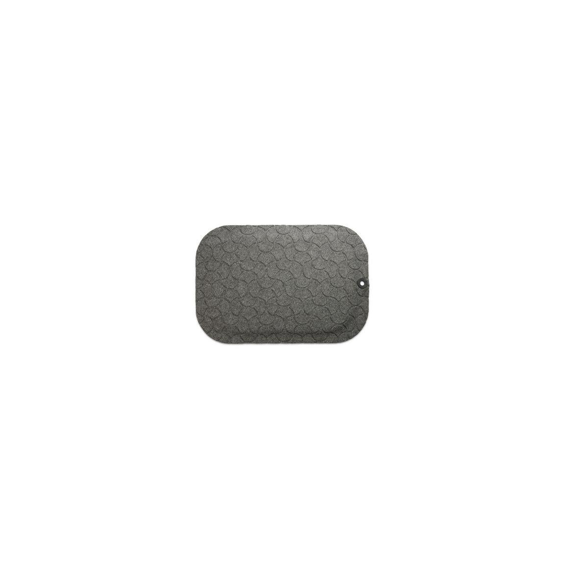 Workplace mat STANDUP 53x77cm grey