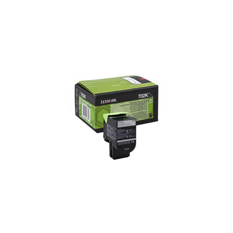 Toner LEXMARK 70C20K0 702K 1K black