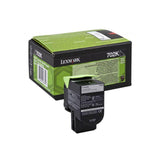 Toner LEXMARK 70C20K0 702K 1K black