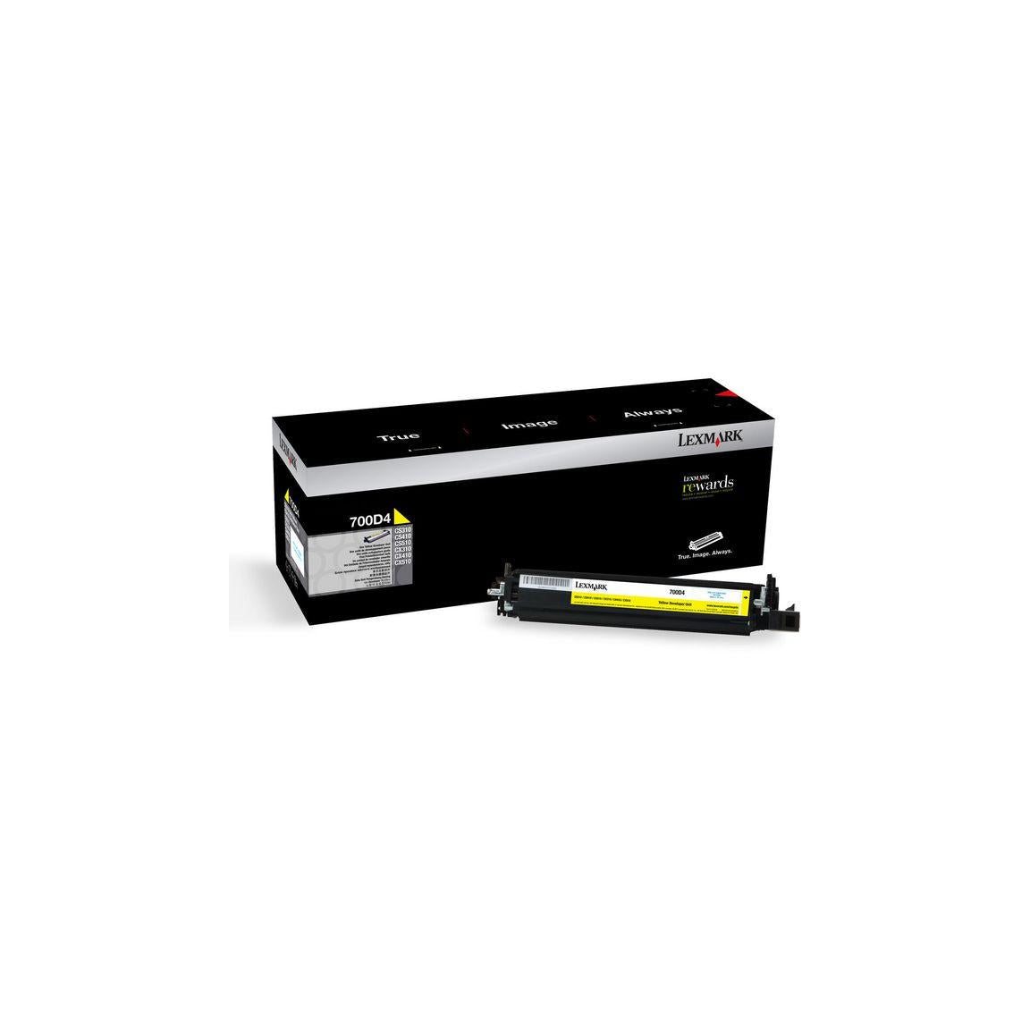 Developer LEXMARK 70C0D40 700D4 40K yellow