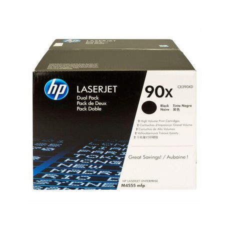 Toner HP CE390XD 90X 48K black 2/pack