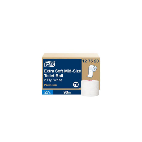 Toilet paper TORK Pre T6 2-ply white