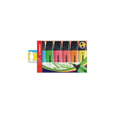 Highlighter BOSS neon 6/pack