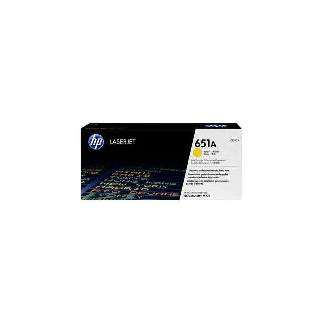 Toner HP CE342A 651A 16K yellow
