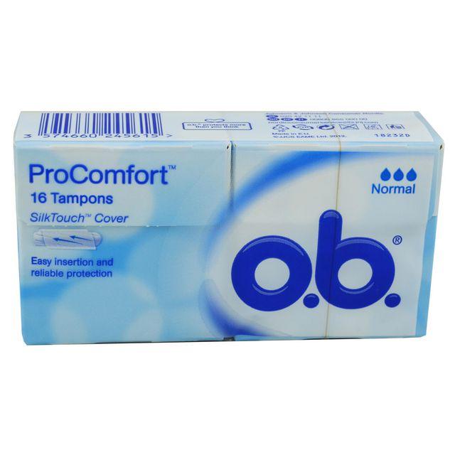 Tampon OB ProComfort Normal 16/pack