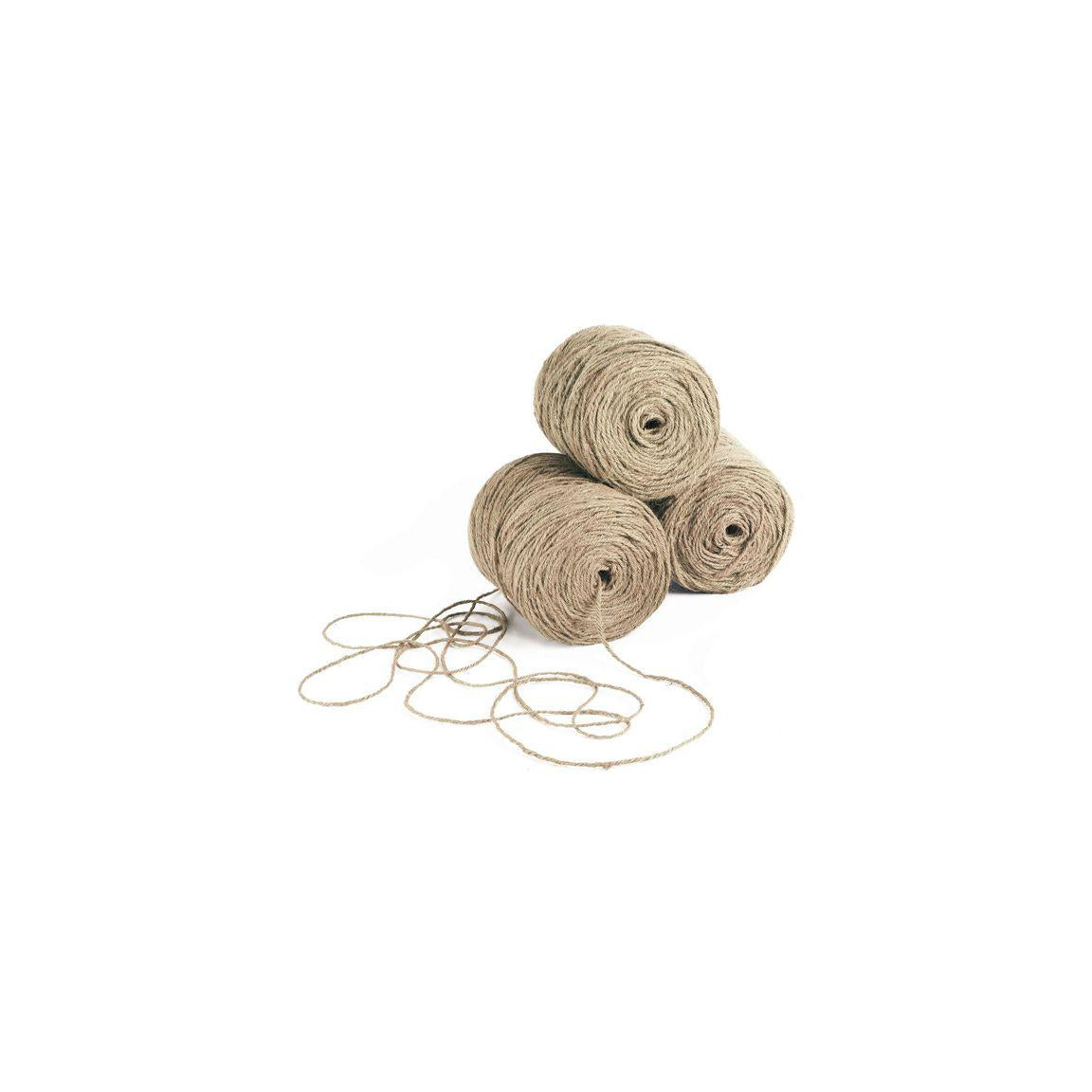 Natural coloured jute ribbon 470m/rl