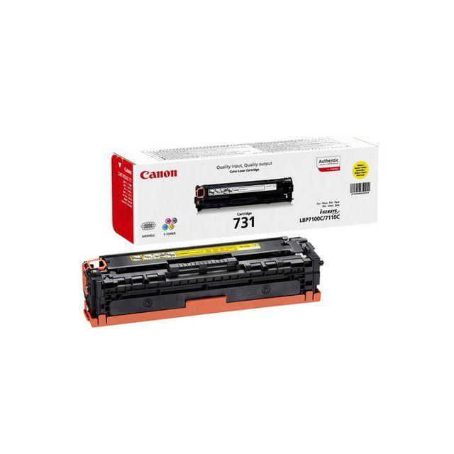 Toner CANON 6269B002 731 1,5K yellow