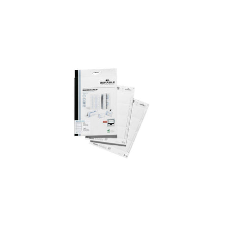 Labels DURABLE name tag 60x90 20/pc