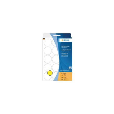 Label HERMA Allround 32mm yellow 480/pack