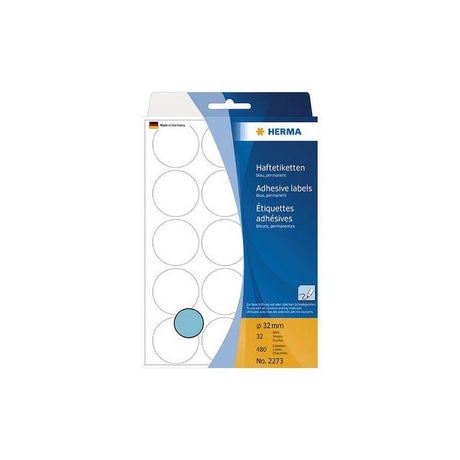 Label HERMA Allround 32mm blue 480/pack