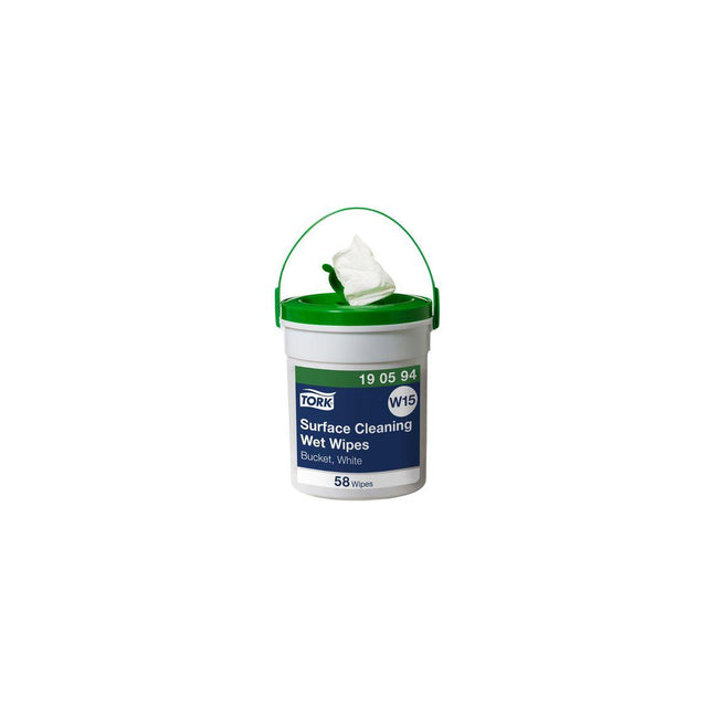 Wet wipe TORK Pre W15 surface cleaning 58/pack