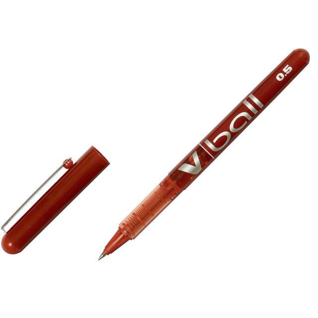Ink ballpoint pen PILOT V-Ball 0,5 red