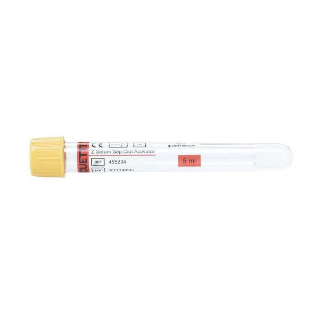 VACUETTE Golden Yellow Serum Gel7/5ml 50/pack