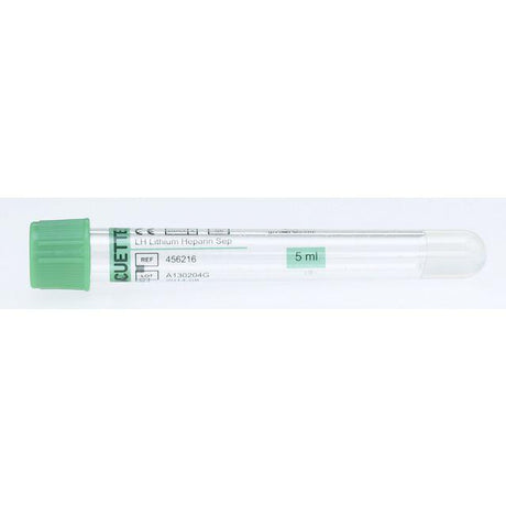 VACUETTE Mint Green Li-Hep Gel7/5ml 50/pack