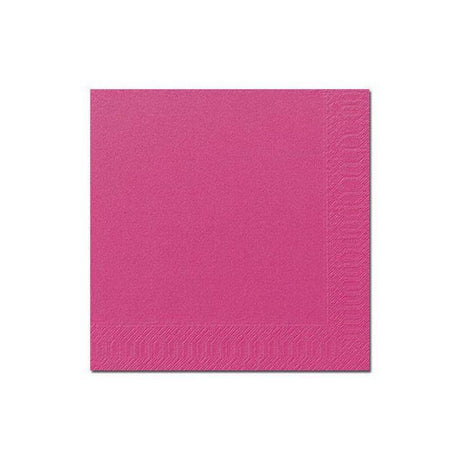 Napkin 3-ply 33x33cm Pink 125/pack
