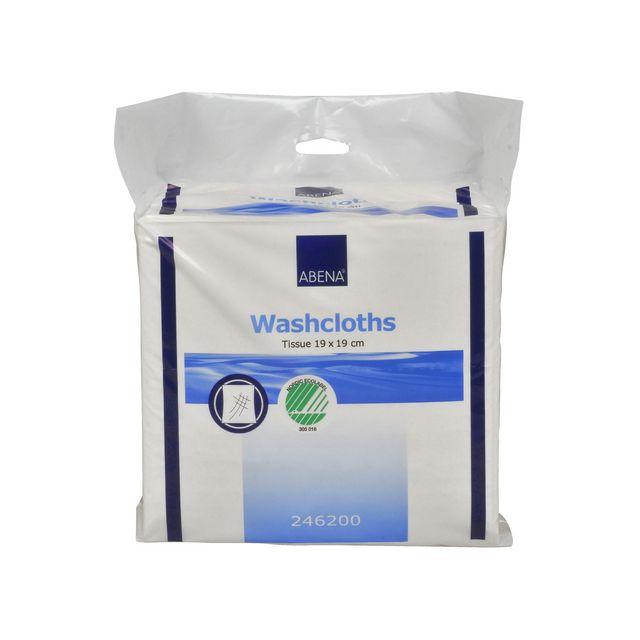 Washcloth Tissue 9-ply 19x19cm 12x100/pack