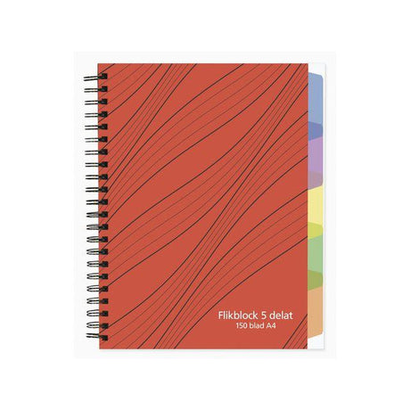 Ant.block A4 70g 150 sheets with 5 dividers