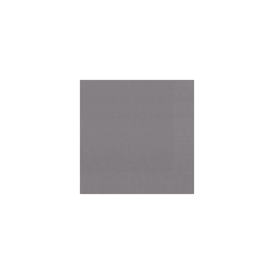Napkin 3-ply 24x24cm granite grey 250/pc