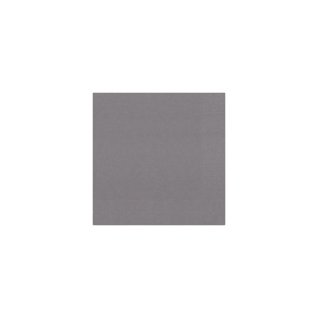 Napkin 3-ply 24x24cm granite grey 250/pc