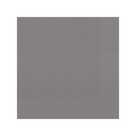 Napkin 3-ply 24x24cm granite grey 250/pc