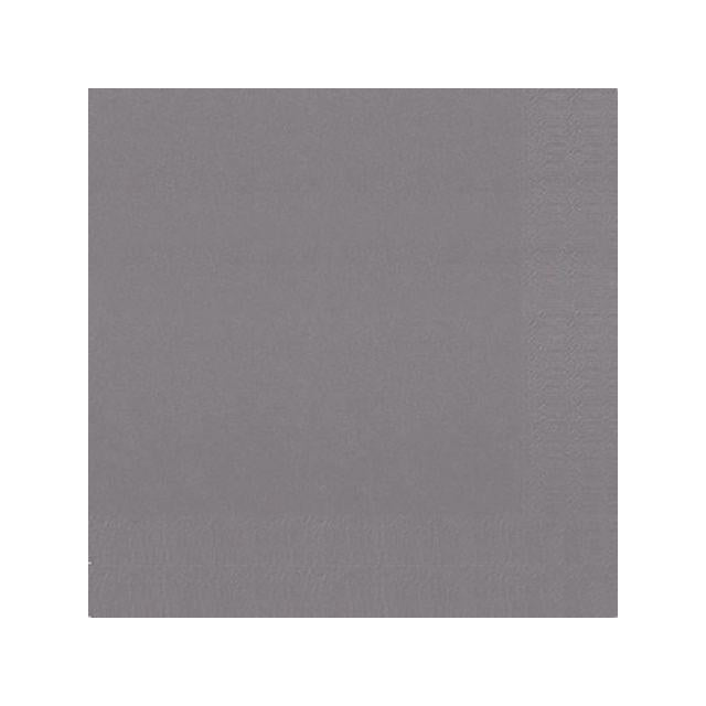 Napkin 3-ply 24x24cm granite grey 250/pc