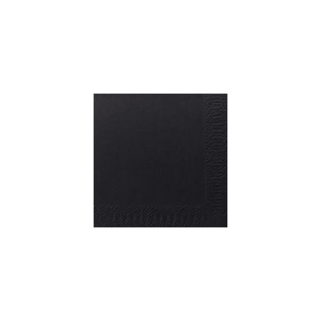 Napkin 3-ply 24x24cm black 250/pack