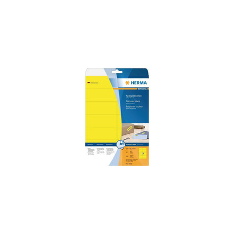 Label HERMA 105x42,3mm yellow 280/pc