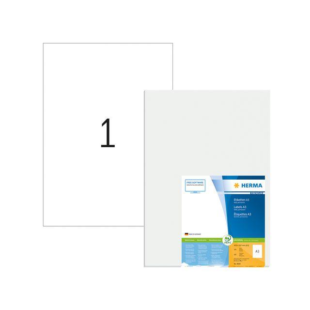Label HERMA Premium A3 420x297mm100/pc