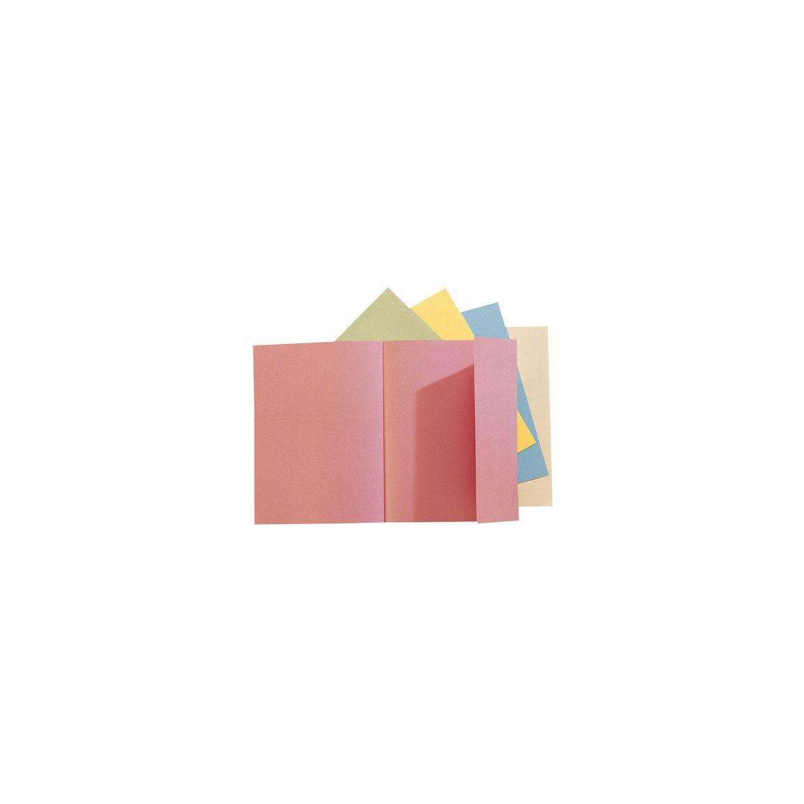 Folder EXACOMPTA 1 flap 160g black 100/pc