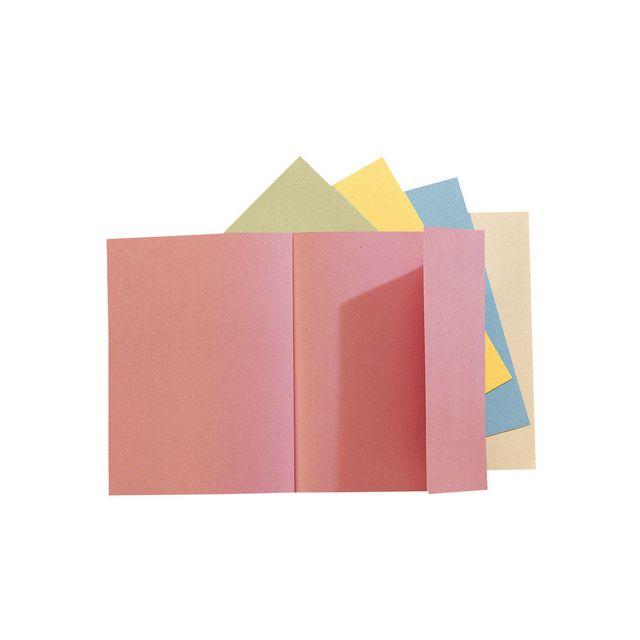 Folder EXACOMPTA 1 flap 160g black 100/pc