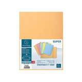 EXACOMPTA 1 flap folder 160g peach 100/pc