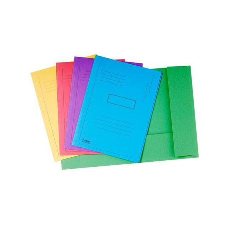 EXACOMPTA 2 flap folder 290g A4 sorted