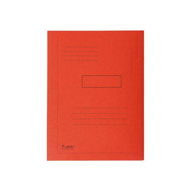 EXACOMPTA 2 flap folder 280g A4 red