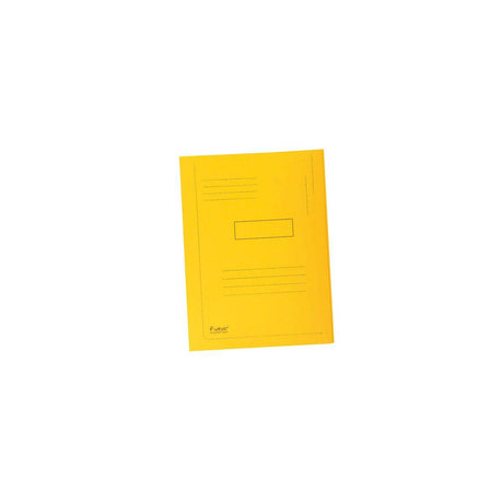Folder EXACOMPTA 2 flap 280g A4 yellow