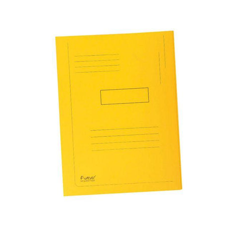 Folder EXACOMPTA 2 flap 280g A4 yellow