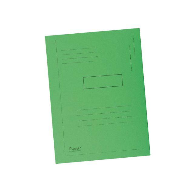 EXACOMPTA 2 flap folder 280g A4 green