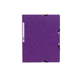 Rubber band folder u.kl. EXACOMPTA A4 purple