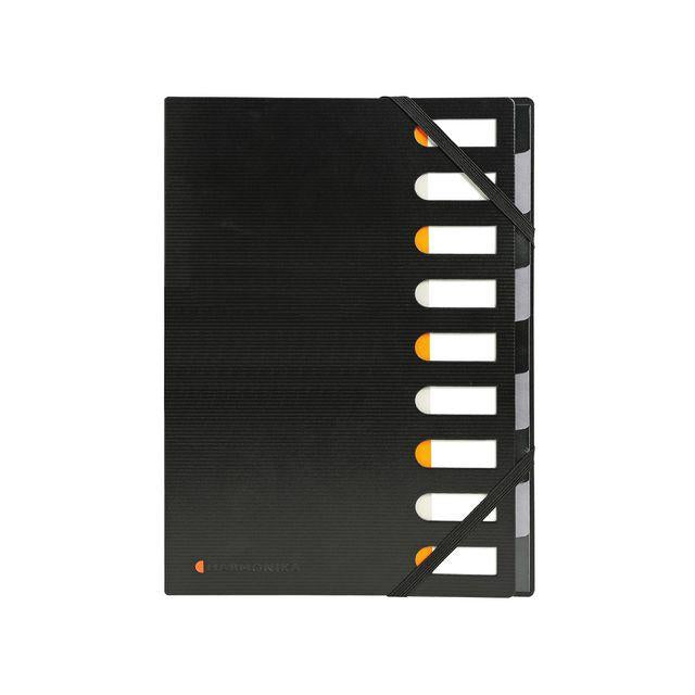 Sorting folder EXACOMPTA 9-tab black