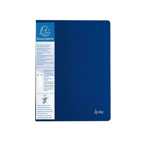 Demo book EXACOMPTA 20 pockets blue